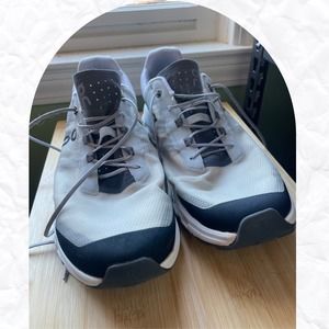 On Cloudtec Mens Black Low-Top Lace-Up Sneakers Size US 11.5